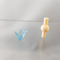 850 -Snow Miku: Crane Priestess' Origami Crane Made of 'Ice'