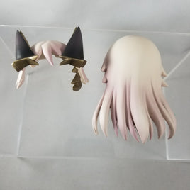 155a -Aldora's Hair with Armor Horns