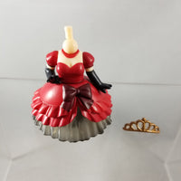 Nendoroid More: Dress Up Wedding Red & Black Ballgown with Tiara