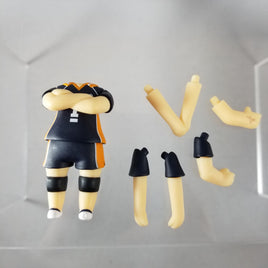 772 -Daichi's Volleyball Uniform with Crossed Arms & Receiving Arms