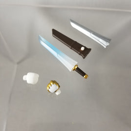 932 -Theo's Sword with Alternate Glowing Vers. & Sheath