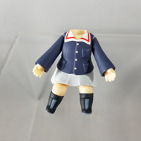 583 -Mako's Girls Und Panzer Uniform Standing & Sitting