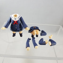 704 -Megumi Kato's School Uniform Standing and Squatting (Option 1)