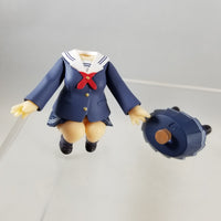 704 -Megumi Kato's School Uniform Standing and Squatting (Option 1)