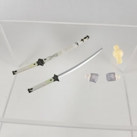 827 -Juzumaru's Sword, Drawn & Sheathed with Gloved Hands