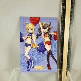 215 -Cheerful Vers. Postcard of Saber & Rin