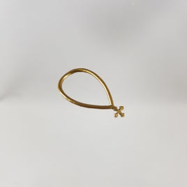 1027 - Riku Nanase's Gold Cross Necklace