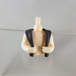 1004 -Kurose Riku's Bare Chest with Shirt Thrown Over Shoulders