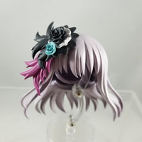 1104 -Yukina's Hair with Large Floral Adornment