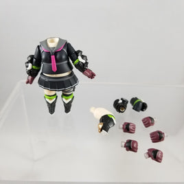 1111 -Ichi's School Uniform with High Heeled Armored Boots