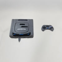 532 -Sega Saturn's Game console and controller with hands