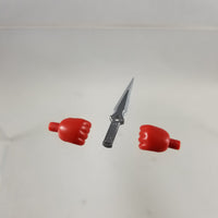 Cu-poche 57 -Joker's Knife with Red Hands