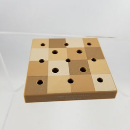 Nendoroid Series No. 300 Anniversary Stand Base Only- Brown Square Tiles