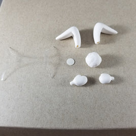 After Parts 2: Bunny Ears, Tail, & Paws (White)