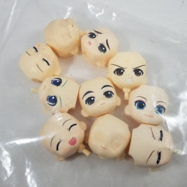 BARGAIN BITS- 10 Poor Quality Nendoroid Faceplates LOT #5