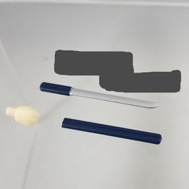 707 -Sasuke's Sword, The Kusanagi (a Chokuto) with Sheath (Opt. 2)