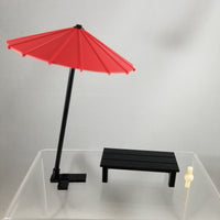 Cu-poche Extra -Nagomi (Nagiri) Set Umbrella with Bench