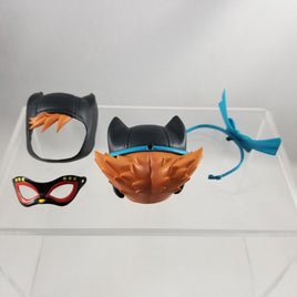 962 -Catwoman Ninja Vers. Leather Helmet with Googles