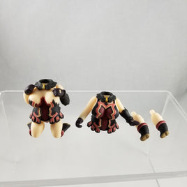 133b  -Cattleya's Sexy Outfit (Option 1) with Revealing Bosom Kneeling Body