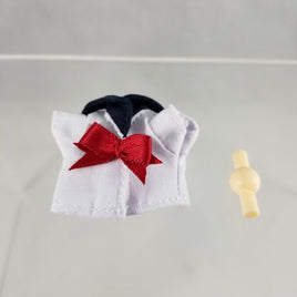 Cu-poche Extra -School Set Sailor Two Piece Red Bow Shirt