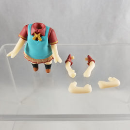 1196 -Fumino's School Uniform with Hands Behind Her Back Arms