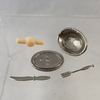 Dollhouse Miniature -Platter with Carving Tools
