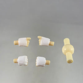 1520-DX -Black Widow: Black Widow Weapon Holding Hands (White Bodysuit Ver.)