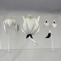 1821 -Shirakami Fubuki's Hair with Wolf Ears & Tail