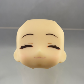 1238-2 -Chocola's Closed Eye Cat-Like Smiling Face