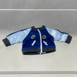 ND63 -Souvenir Jacket- Blue Satin Jacket