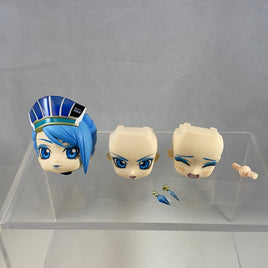 Chibi Arts -Blue Rose Hair, Crown, Earrings & Faces