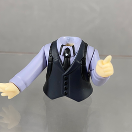 1432 -Tatsuya's School Uniform Top With Gun Holster