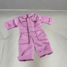 [ND33] Doll: Colorful Coverall Set PURPLE  (pink) Coveralls