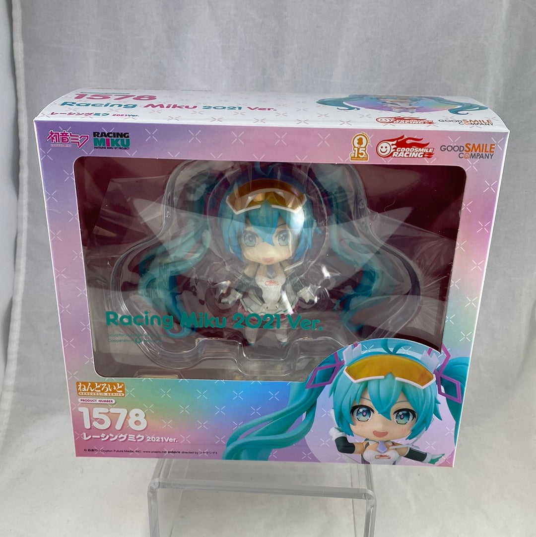 Racing Miku 2021 Ver. フィギュア 1578 1578 -Miku: Racing Miku 2021 Ver. Complete in Box| Chibi