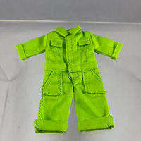 [ND33] Doll: Colorful Coverall Set GREEN Coveralls