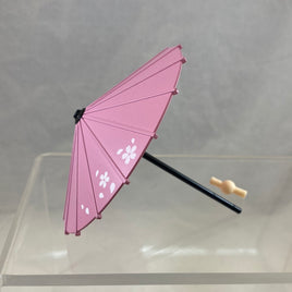 Cu-poche Extra -Hannari Set (Navy Yukata Ver.)'s Traditional Japanese Umbrella