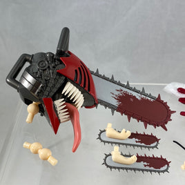 1560 -Denji's Chainsaw Man Head with Blood Effect and Chainsaw Parts