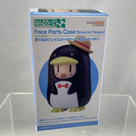 Nendoroid More: Face Parts Case -Penguin (Black, Straw Hat Ver.)