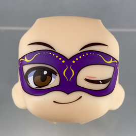 Nendoroid More Face Swap 04: Purple Mardi Gras Face