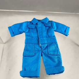 [ND33] Doll: Colorful Coverall Set BLUE Coveralls