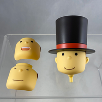 1076 -Professor Layton Faces & Hat (Complete Head)