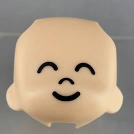 Nendoroid More Face Swap 04: Simple Closed Eye, Chibi Smiling Face