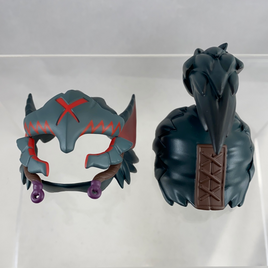 1284 -Hunter Female Nargacuga Alpha Armor's Ponytail Style Helmet