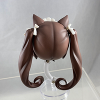 1238 -Chocola's Twin-Tails with Cat Ears, Tail, & Waitress Headwear
