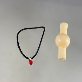 1275 -Hifumi's Red Stone Necklace