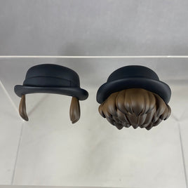 1270 -Alex's Bowler Hat with Hair
