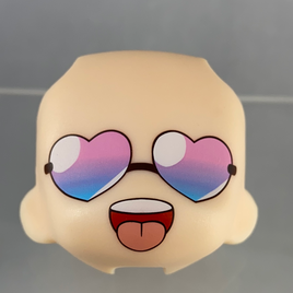 Nendoroid More Face Swap 04: Heart Sunglasses Face