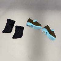 [ND28] Doll: Outfit Set Sailor Girl (Mint Chocolate) Socks & Shoes