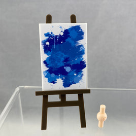 1852 -Yatora Yaguchi's Easel with Canvas