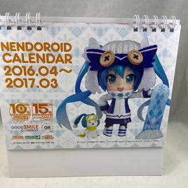 Nendoroid School Calendar 2016 (#570 Snow Owl Miku on cover)